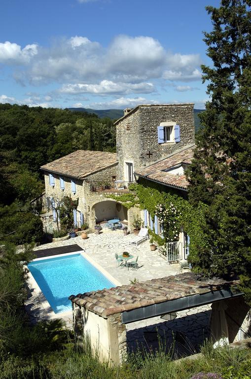 Maison D'Hotes Les Fougeres Mirmande Exterior photo